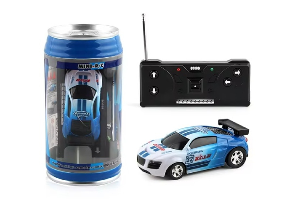 RC Racing Car In A Can - Six Colours Available