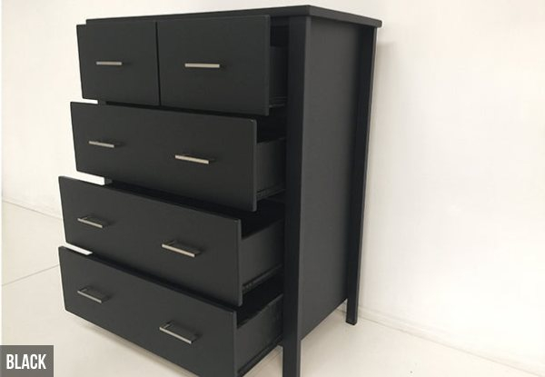 Five-Draw Tina Tallboy - Two Colours Available