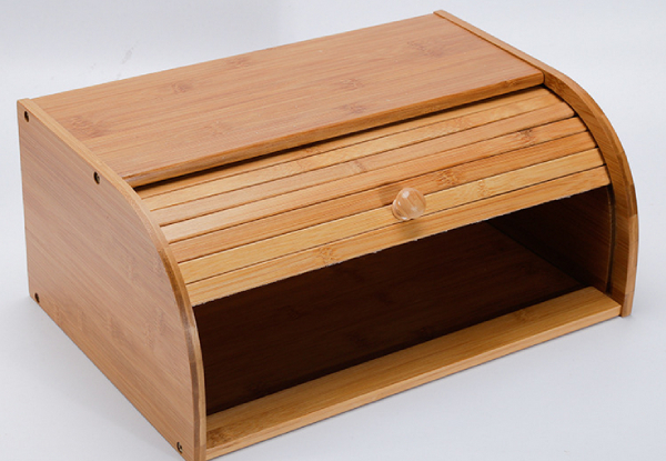 Bamboo Bread Storage Box