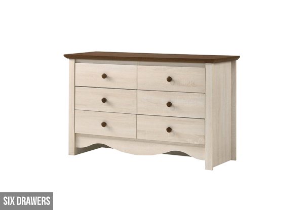 Walden Drawer Chest Range - Three Options Available
