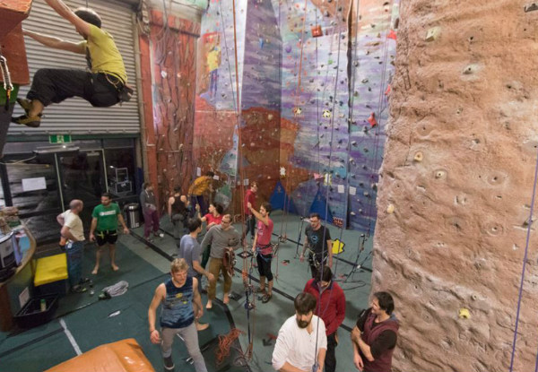 Child/Student Entry incl. Harness Hire - Options for an Adult or One-Month of Unlimited Climbing