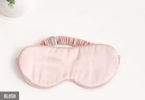 Renee Taylor 100% Mulberry Silk Eye Mask - Six Colours Available