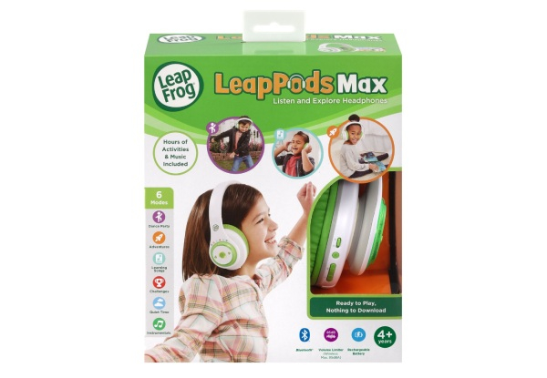 Leapfrog LeapPods Max Headphones - Elsewhere Pricing $89.99