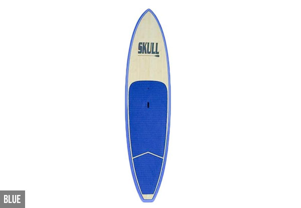 Skull Paddleboard with Leash - Two Sizes Available - North Island Urban Delivery Only