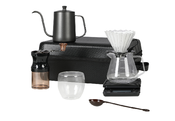 Outdoor Camping Pour Over Coffee Maker Set