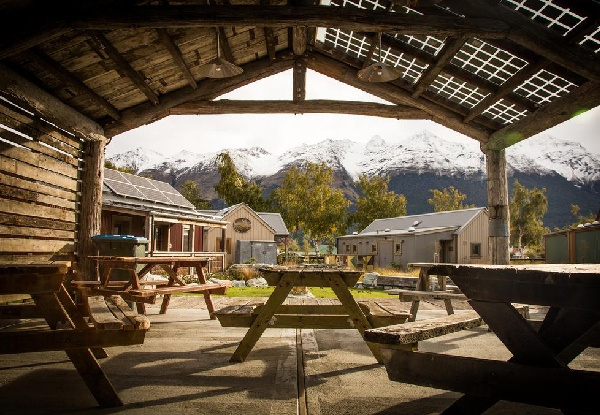 Cabin Bedroom One-Night Stay for Two People at Camp Glenorchy incl. Breakfast Hamper, Late Checkout & $50 Voucher for Mrs Woolly’s General Store - Option for Two-Night Stay