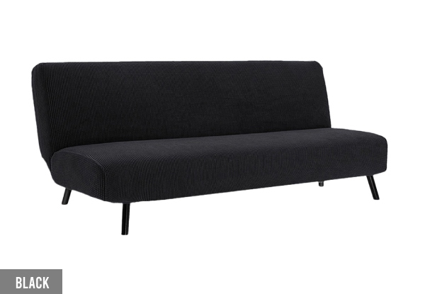 Stretchable Armless Sofa Cover - Available in Six Colours & Three Sizes