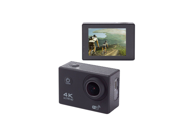 4K WiFi Action Camera 2" LCD with Remote Watch
