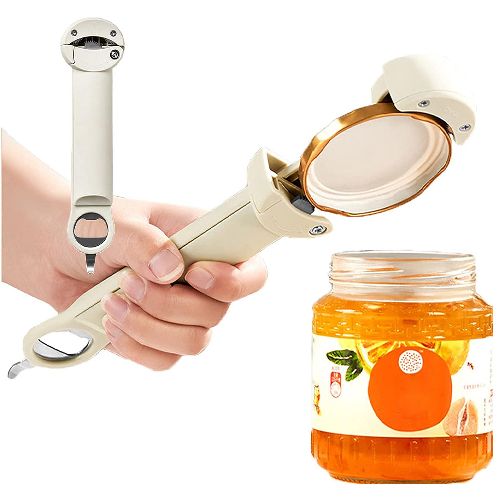 Kitchen Multifunctional Bottle & Jar Opener - Three Colours Available