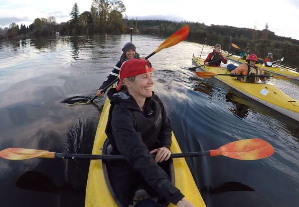 Three-Hour Glow Worm Adventure Kayak Trip for One Adult - Options for Child, Two Adults & a Family Pass
