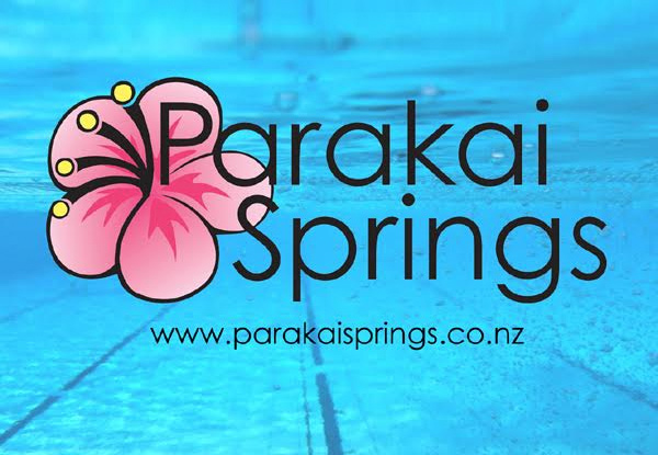 Adult Entry to Parakai Springs - Options for Child, Toddler, & Senior Entry