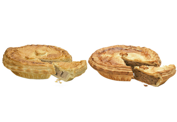 Mixed Flavour Frozen Four-Pack of Family Pies