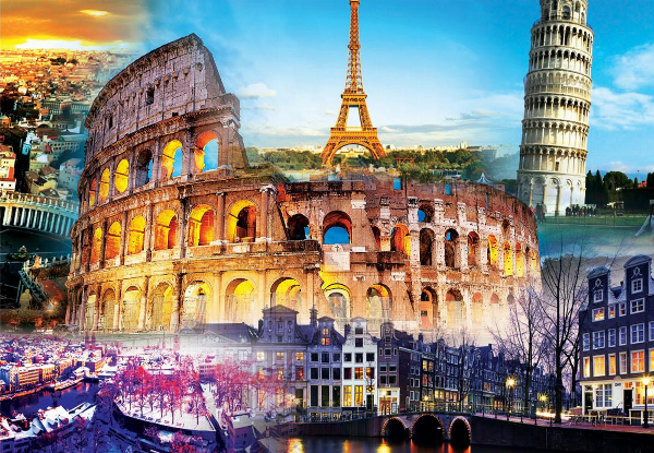 10-Night Self Guided Europe Tour incl. Return Airfares, Accommodation & Internal Transport between Cities