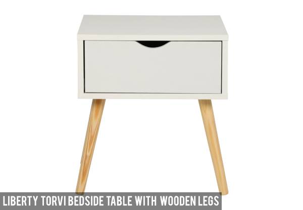 Bedside Table Range - Four Options Available