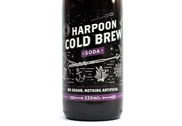 12-Pack of Harpoon Cold Brew Soda 330ml