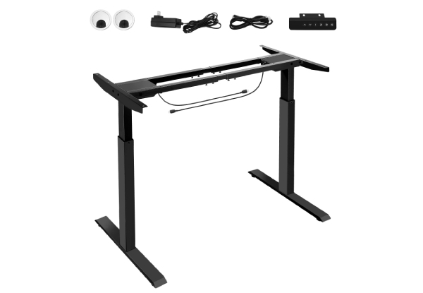 Electric Stand Up Desk Frame - Available in Two Colours