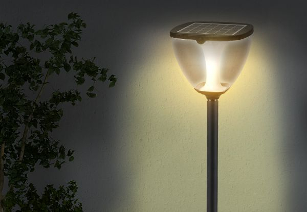 Emitto Solar Powered Garden LED Light - Two Sizes Available
