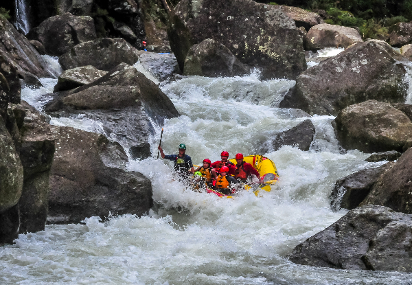 Epic Grade-Five White Water Rafting in Tauranga on the Wairoa River - Options for up to Six People