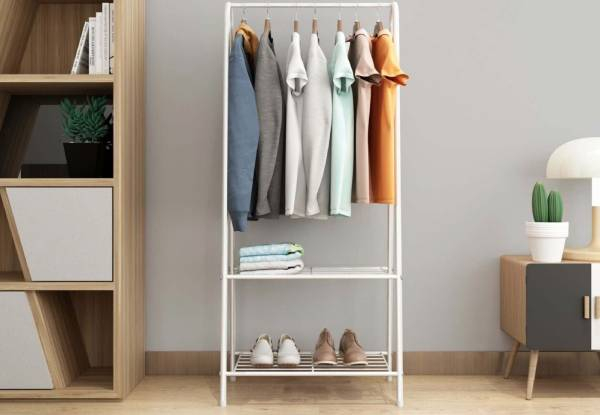 Bamboo Clothes Stand