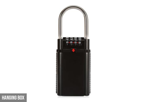 $29.90 for a Four-Digit Combination Key Lock Box - Two Styles Available