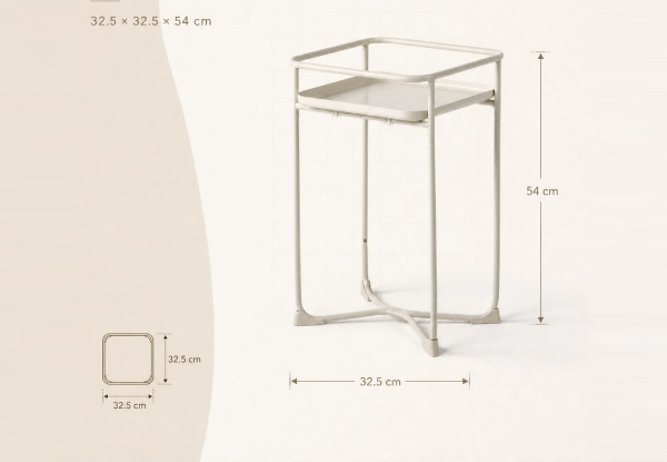 Modern Square Loft Flower Stand - Available in Two Colours