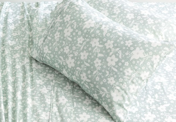175GSM Park Avenue Egyptian Cotton Flannelette Sheet Set - Available in Five Colours & Seven Sizes