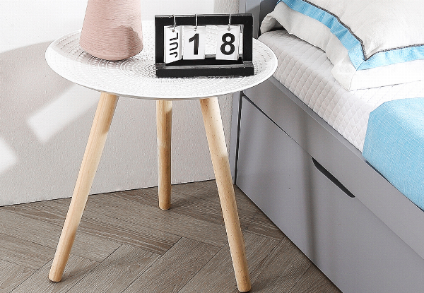 Levede Modern Bedside Table - Three Colours Available