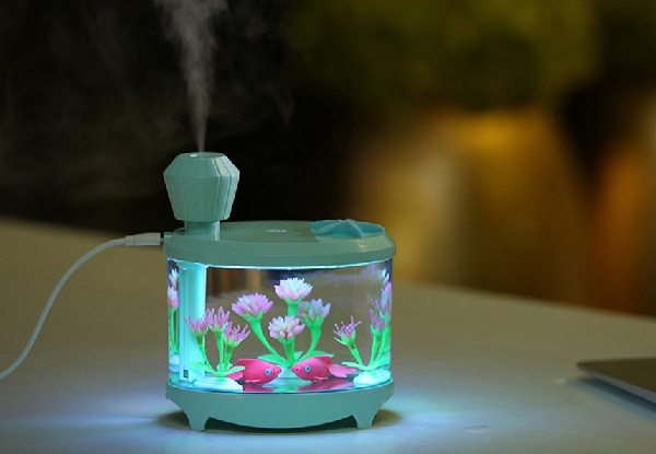Fish Tank Style Humidifier - Three Colours Available with Free Delivery