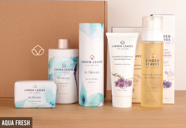 Linden Leaves Bathroom Bliss Hamper Range - Available in Two Options