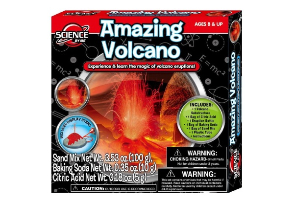 Two-Pack of Amazing Volcano Experiment Kit