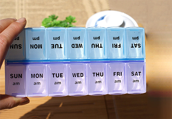 Travel Seven Day Pill Organiser with Free Delivery