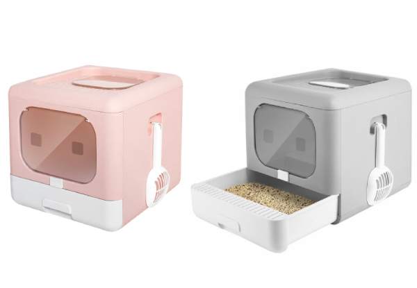 Cat Litter Box - Two Colours Available
