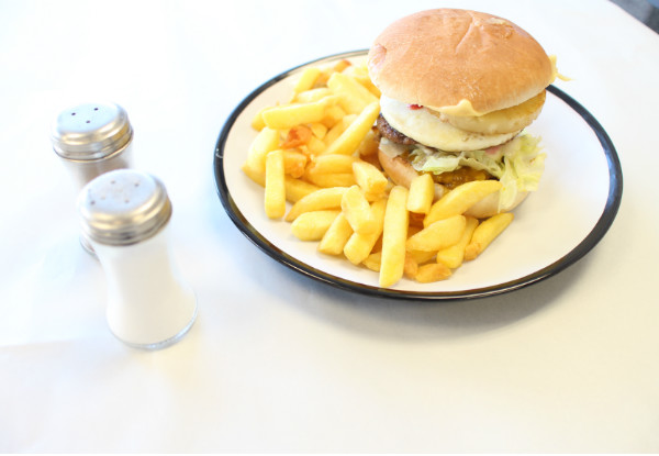 Two Burgers & a Scoop of Chips - Option for Four Burgers & Two Scoops of Chips