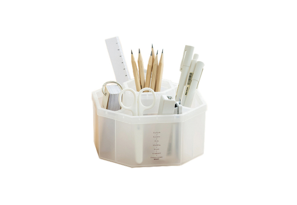 Lazy Susan Desk Organiser - Two Colours Available & Option for Two-Pack