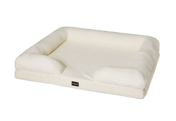 PaWz Washable Memory Foam Pet Sofa Bed - Available in Two Colours & Four Sizes