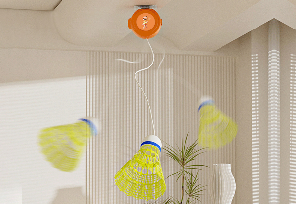 Single-Player Badminton Automatic Rebound Trainer