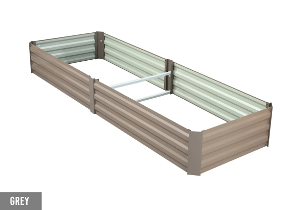 Raised Steel Garden Bed - Available in Two Colours & Two Sizes