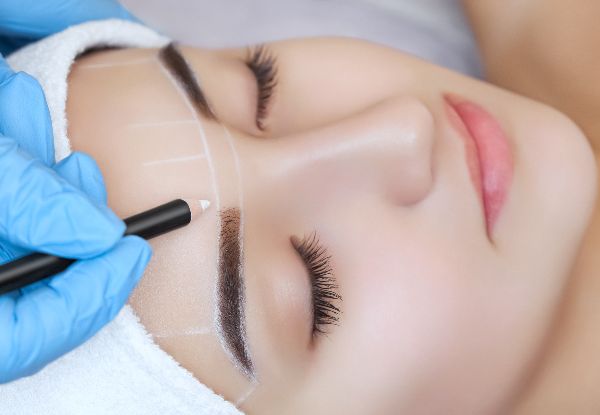 Eyebrow Cosmetic Beauty Tattooing - Four Styles to Choose From incl. Complimentary Touch-Up