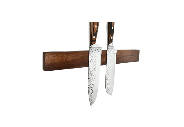 Kitchen Magnetic Wooden Knife Holder