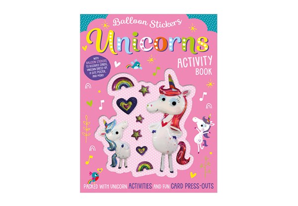 Magic Sticker Unicorns Activity Book