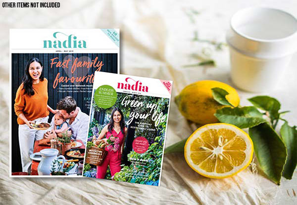 NADIA Six Issues Magazine Subscription-Option for 12 Issues with Free Delivery