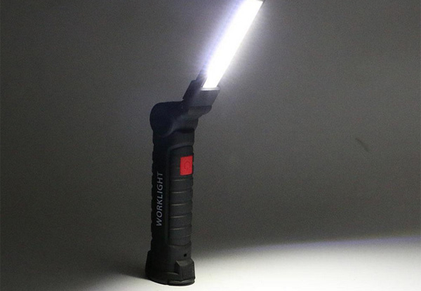 LED Rechargeable Torch Lamp - Two Sizes Available
