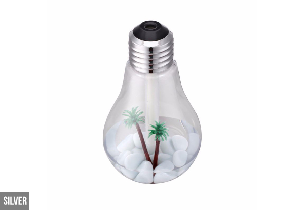 USB Bulb Humidifier - Two Colours Available with Free Delivery