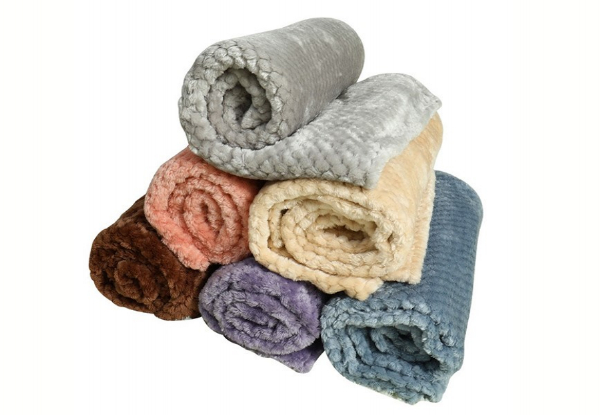 Breathable Pet Blanket - Available in Six Colours & Three Sizes