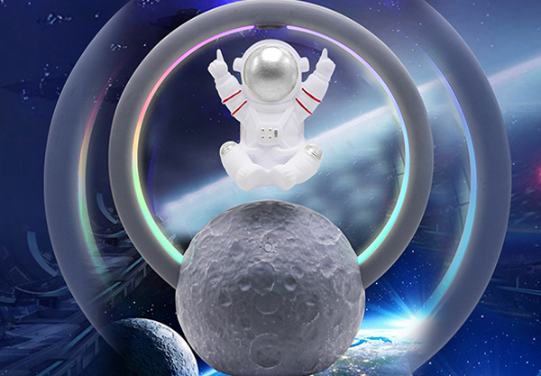 Levitating Astronaut Bluetooth Speaker - Two Styles & Two Colours Available