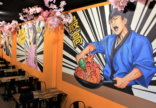 Two Entrees & Two Bento Boxes or Main Meals for Two People at TJ Katsu's Brand New Location at 11 Courtenay Place