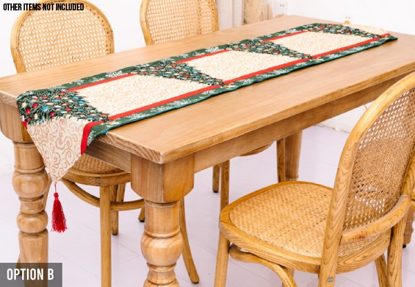 Christmas Table Runner - Nine Designs Available