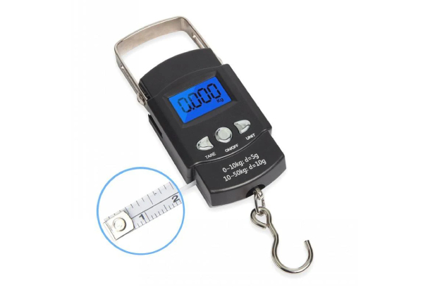 Digital 50kg Fishing Scale - Elsewhere Pricing $34.99