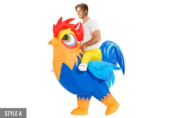 Inflatable Rooster Costume for Adults - Two Styles Available