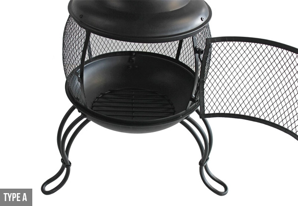 Iron Garden Chiminea - Two Styles Available